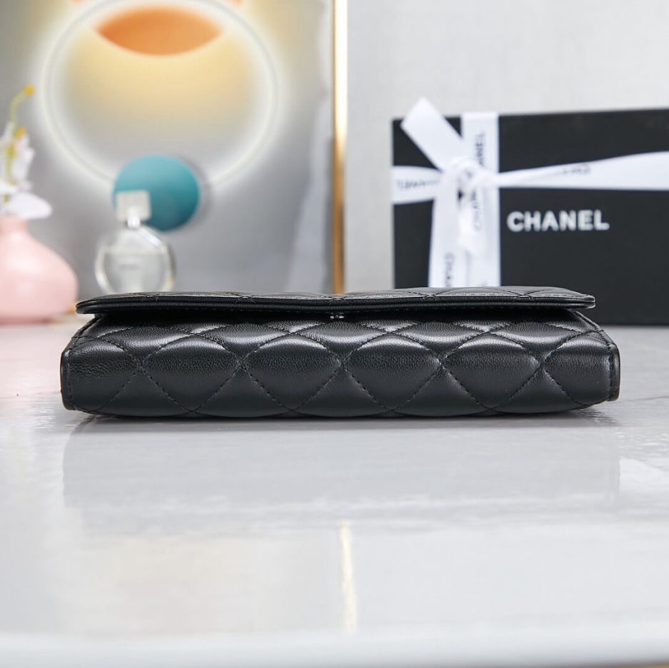 Ch*el classic long wallet