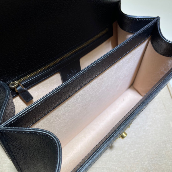 G*u*i ophidia small top handle bag with web