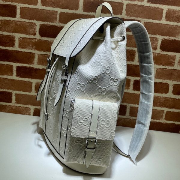 G*u*i gg embossed backpack