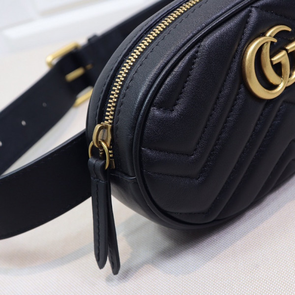 G*u*i gg marmont matelassé leather belt bag