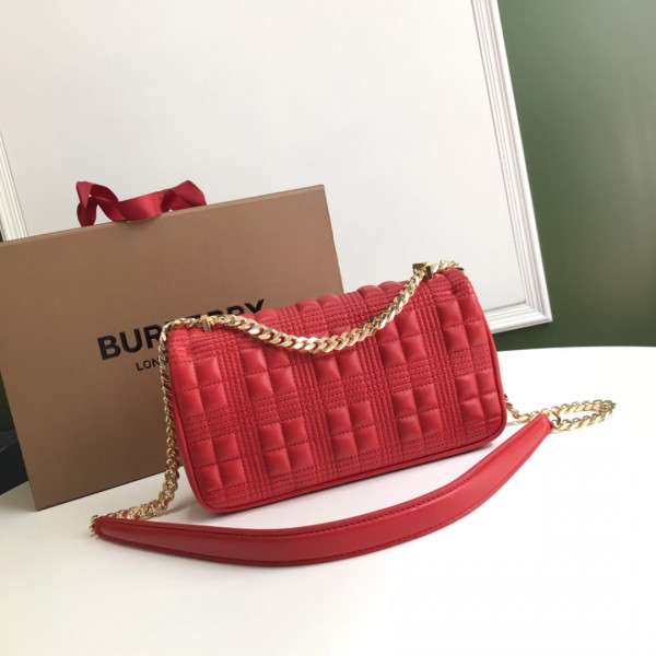 B**rry small quilted check lambskin lola bag