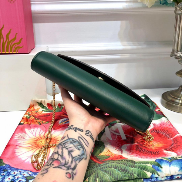 G*u*i zumi smooth leather small shoulder bag