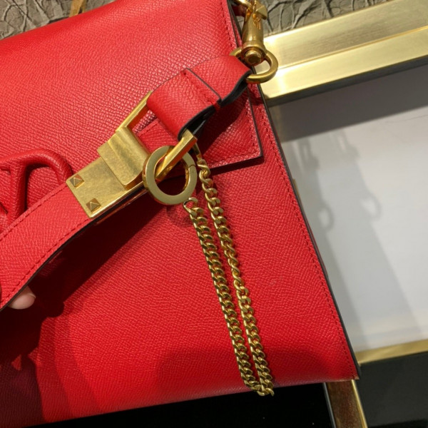 VALENTINO VSLING GRAINY CALFSKIN HANDBAG