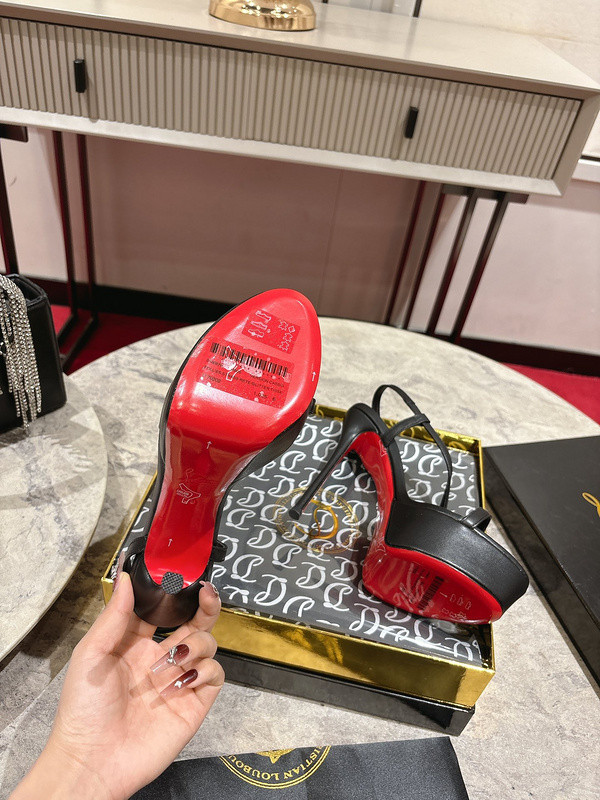 Ch**an louboutin heels sandal - 15cm