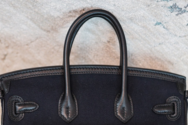 H**mes cargo birkin bag canvas and swift 25