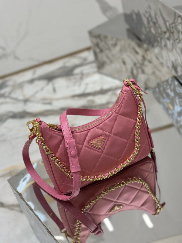 Pra*a re-edition 1995 chaîne re-nylon mini-bag