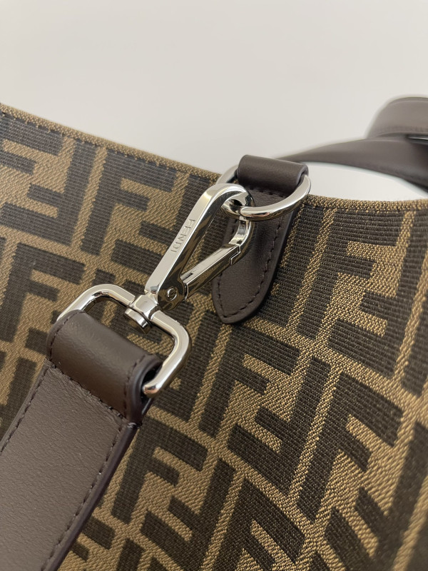 F**di ff jacquard shopper-41*35*19cm