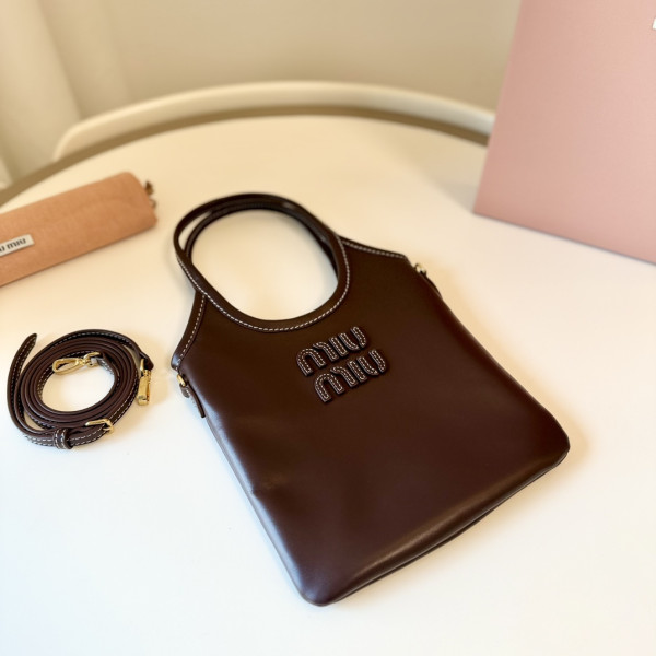 M*um*u ivy leather handbag mini