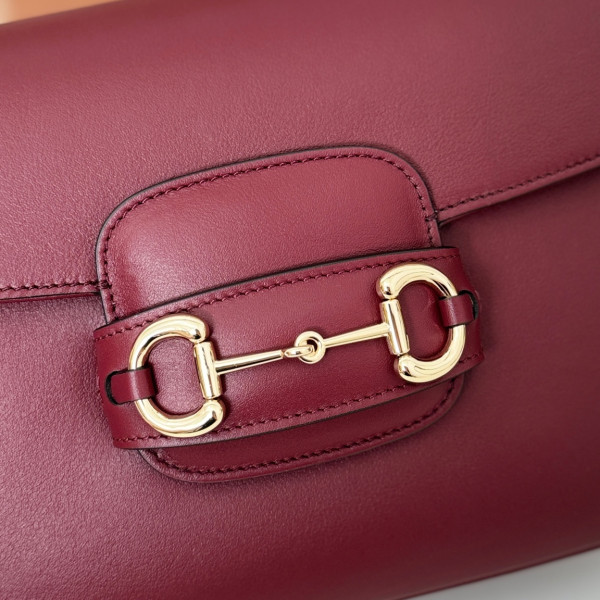 G*u*i horsebit 1955 soft small shoulder bag-25.9*17.5*9.9cm