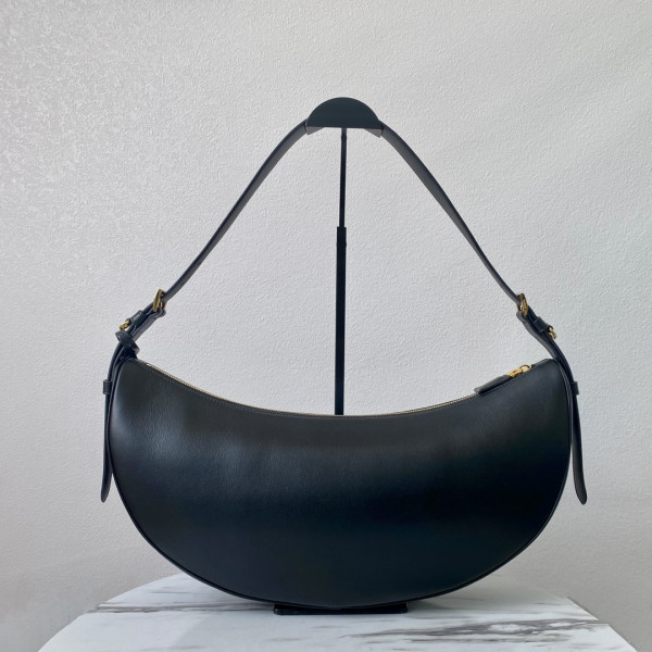 Pra*a demi-lune large shoulder bag-42*19.5*8.5cm