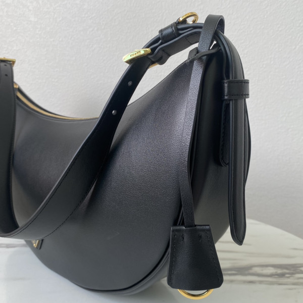 Pra*a demi-lune large shoulder bag-42*19.5*8.5cm