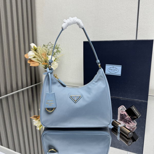 Pra*a re-edition 2005 re-nylon and saffiano mini bag