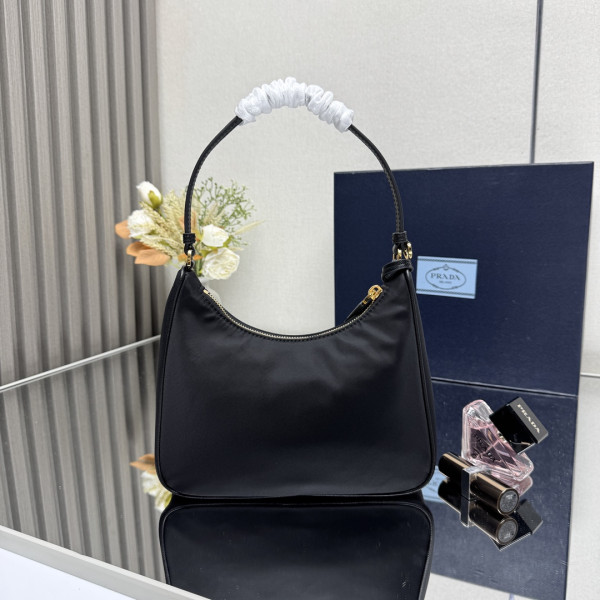 Pra*a re-edition 2005 re-nylon and saffiano mini bag