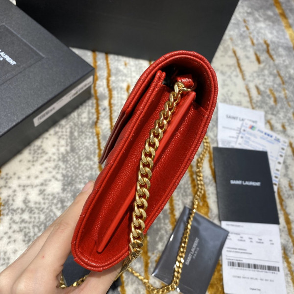 Y*L cassandre matelassÉ chain wallet
