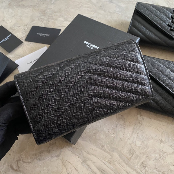 Y*L monogram large flap wallet