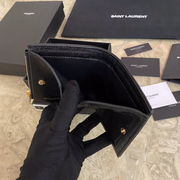 Y*L monogram zipped card case